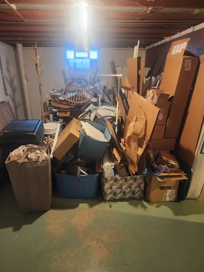 Roll-off dumpster container at job site for 2 Yard Dumpster Rental in Lake San Marcos